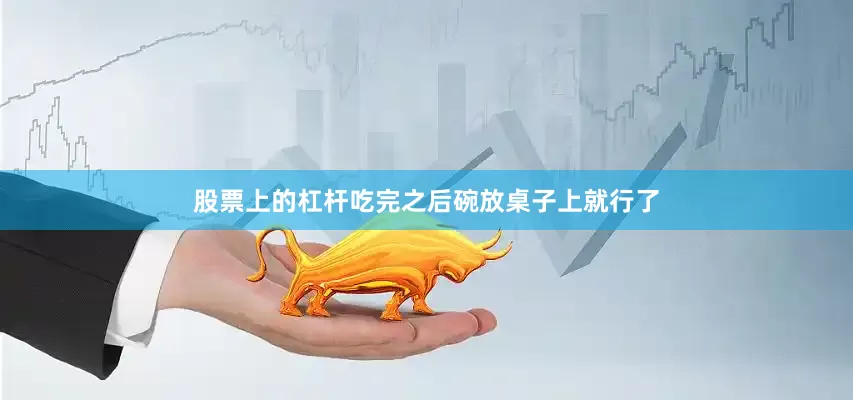 股票上的杠杆吃完之后碗放桌子上就行了